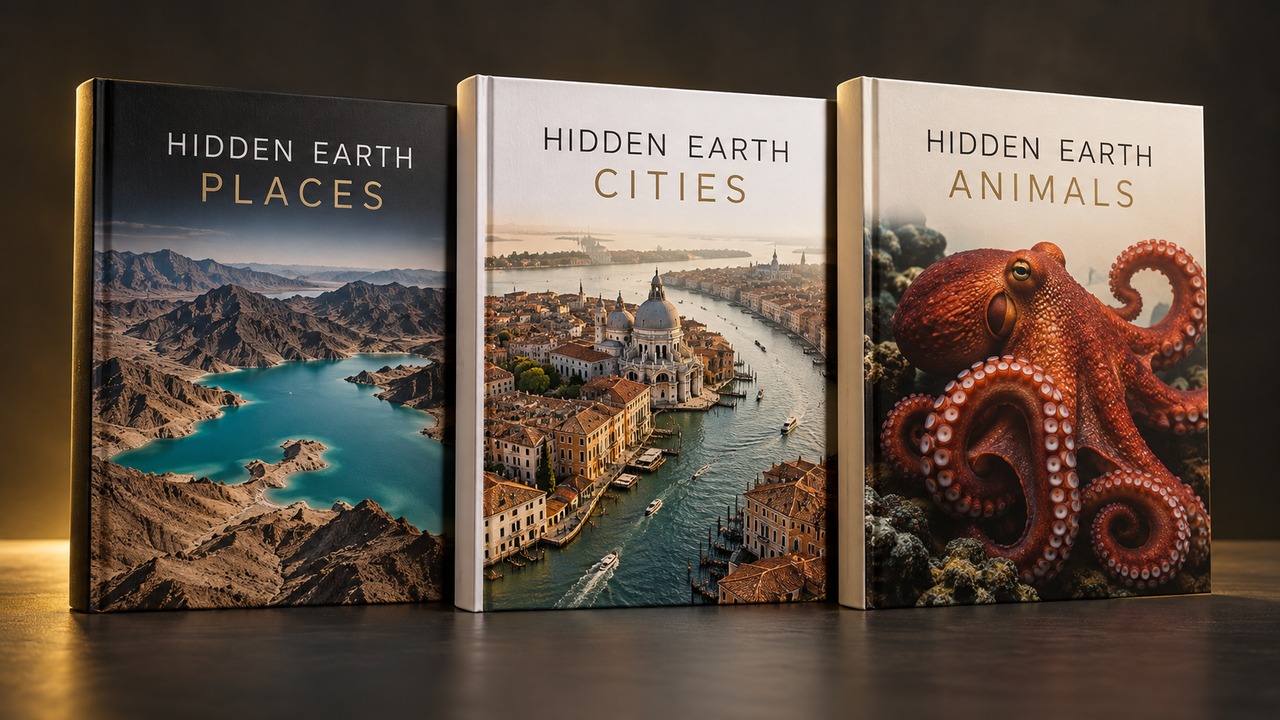 Hidden Earth: the three books
